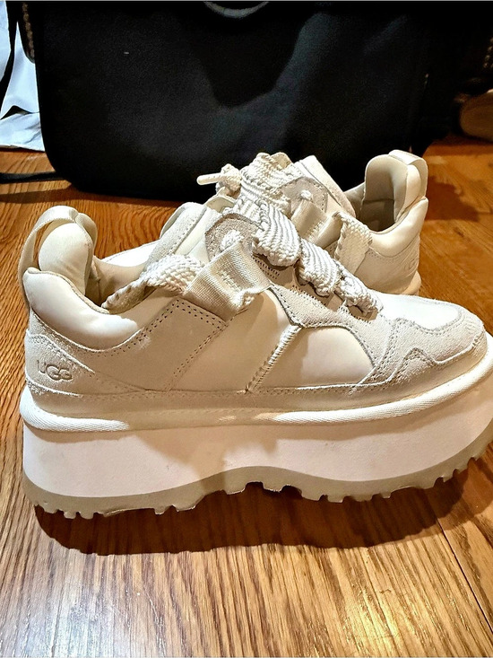 UGG Shoes - UGG Platform Sneakers in White US 8